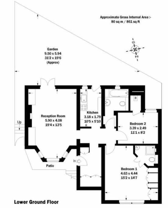 Apartamento Beautiful 2 Bed/ 2 Bath Notting Hill Garden Flat Londres Exterior foto